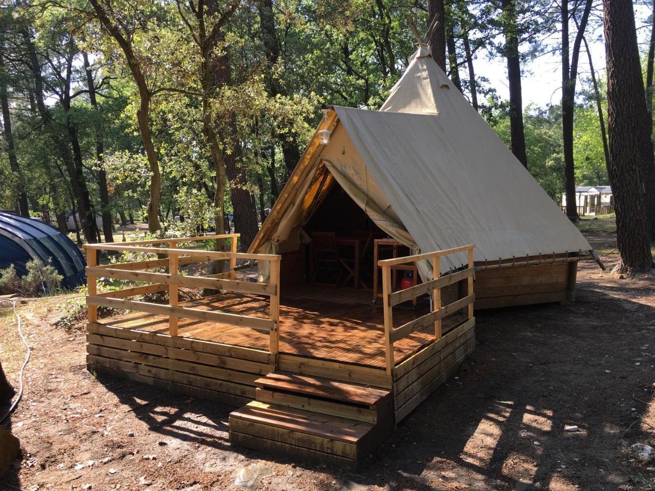 Camping La Simioune En Provence Bollène Dış mekan fotoğraf